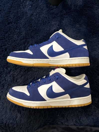 Nike SB Dunk Low "Los Angeles Dodgers/Deep Royal Blue"