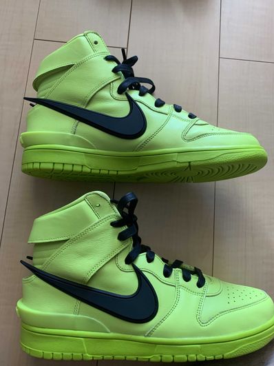 AMBUSH × NIKE DUNK HIGH "FLASH LIME"