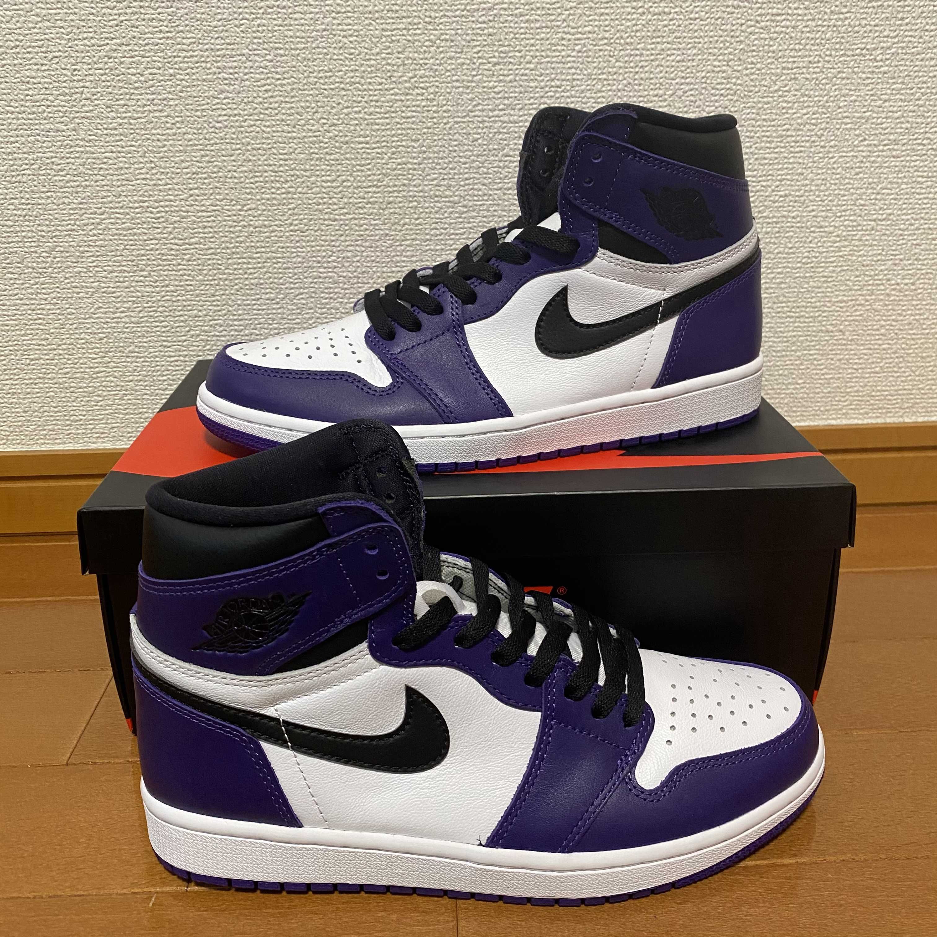 Nike Air Jordan 1 Retro High OG "Court Purple White/Black" (2020)   