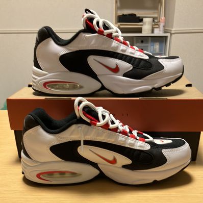 Nike Air Max Triax 96 "White/University Red/Black/Metallic Silver"