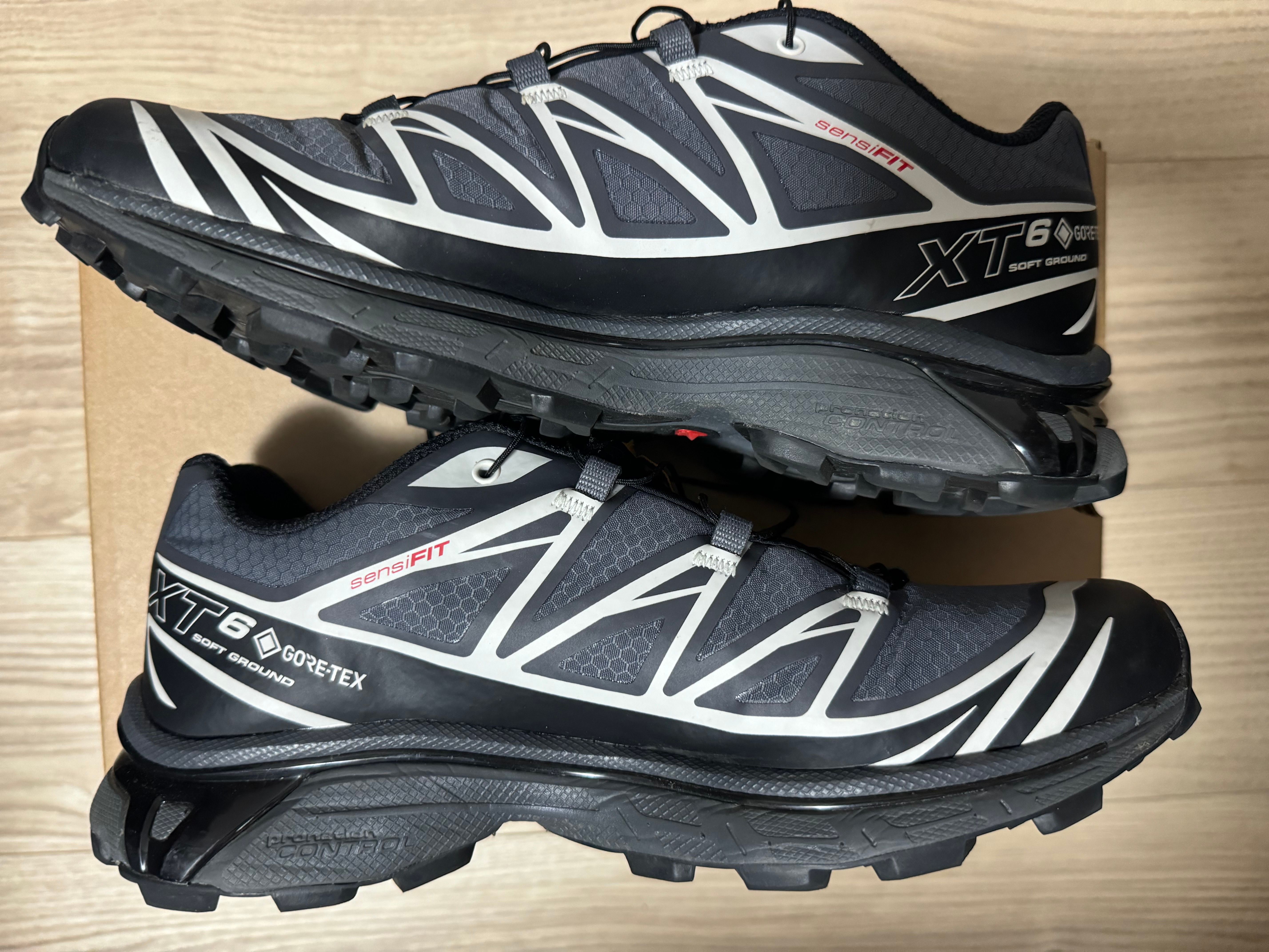 Salomon XT-6 GORE-TEX "Black/Ebony/Lunar Rock"