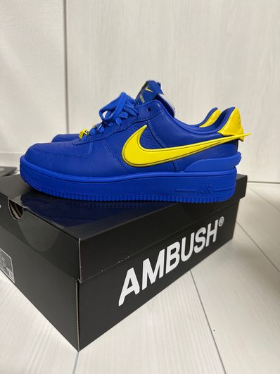 AMBUSH × Nike Air Force 1 Low "Game Royal and Vivid Sulfur"