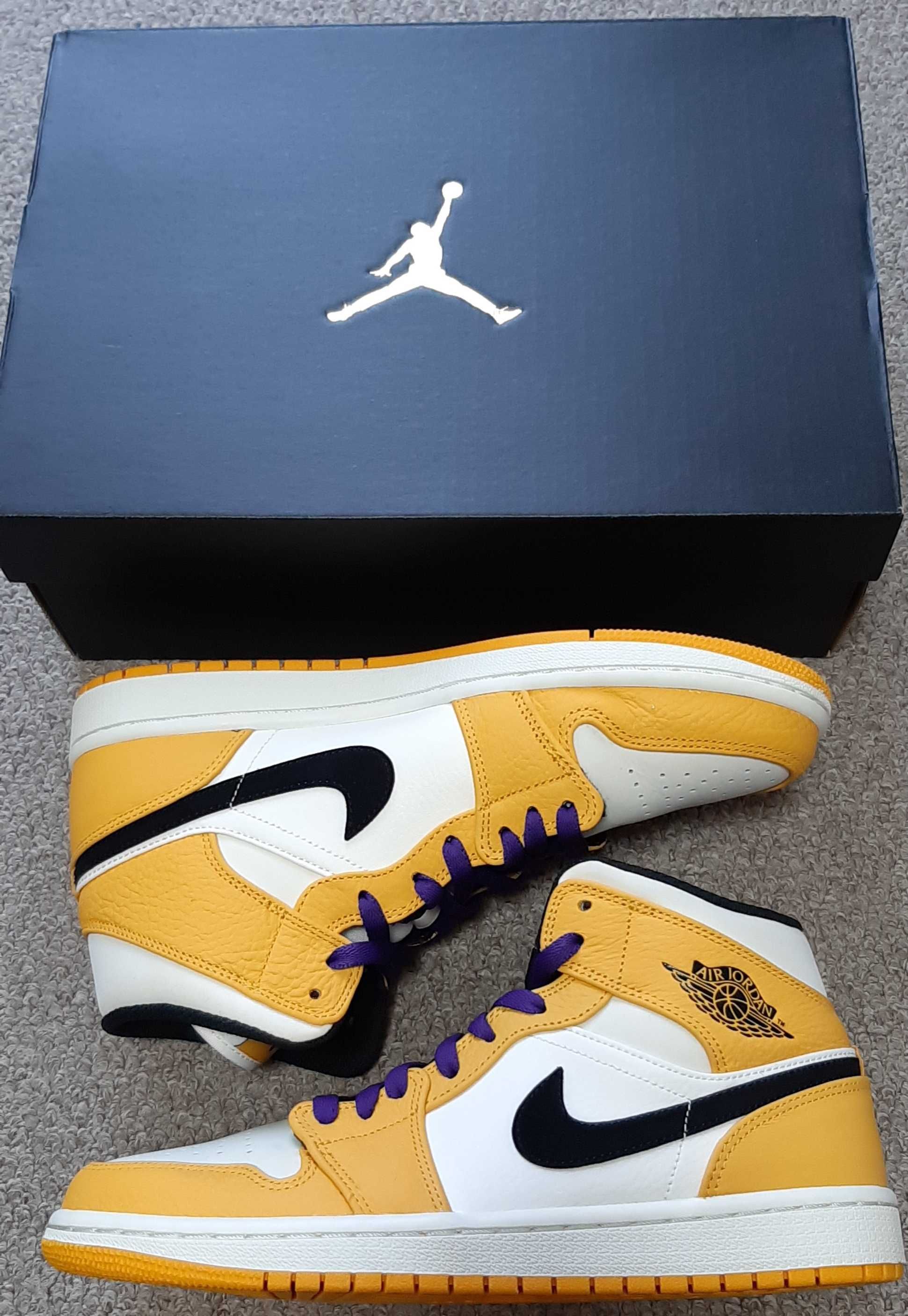 Nike Air Jordan 1 Mid SE "LAKERS"