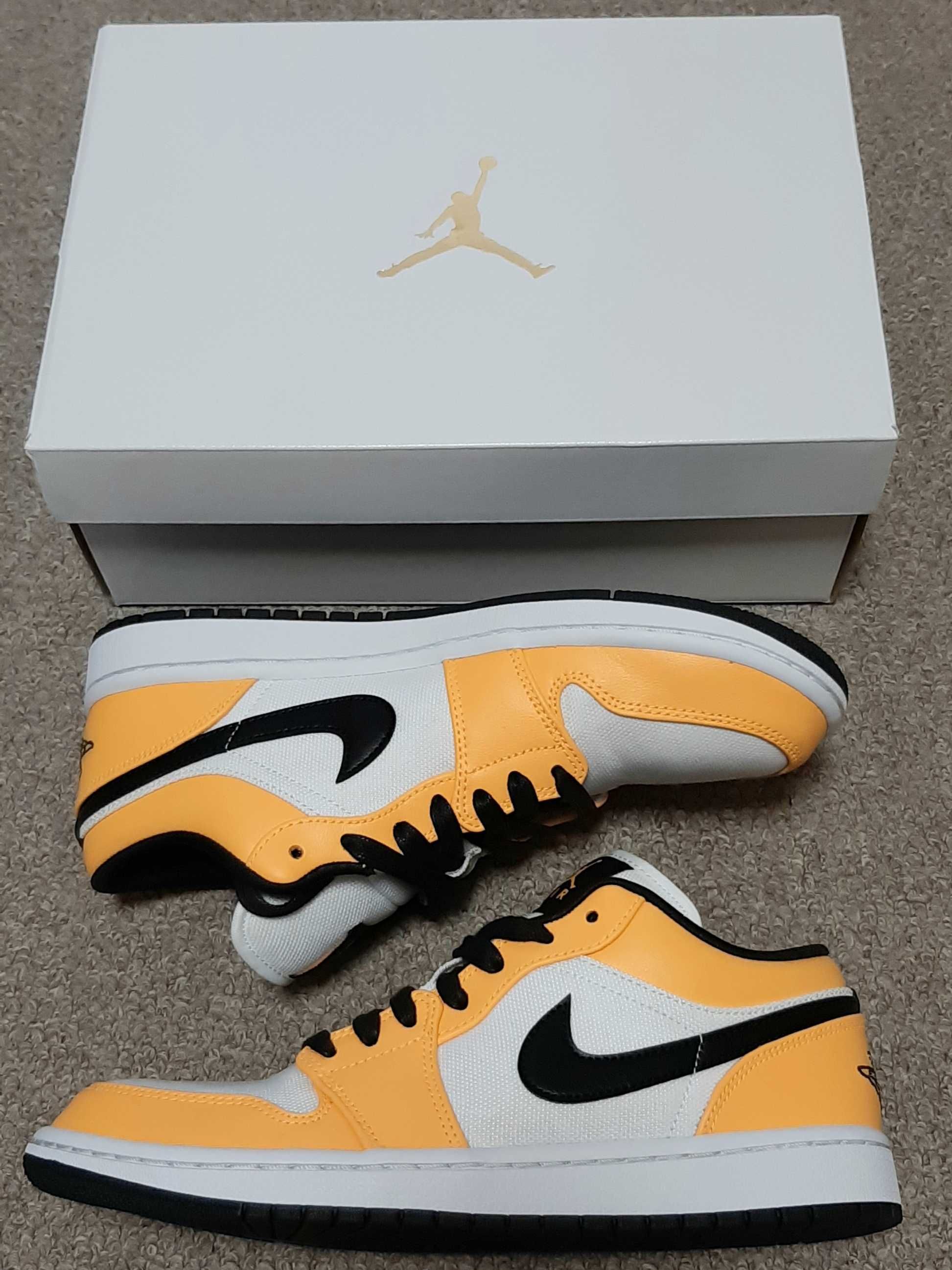 Nike Women's Air Jordan 1 Low SE "Laser Orange Black"