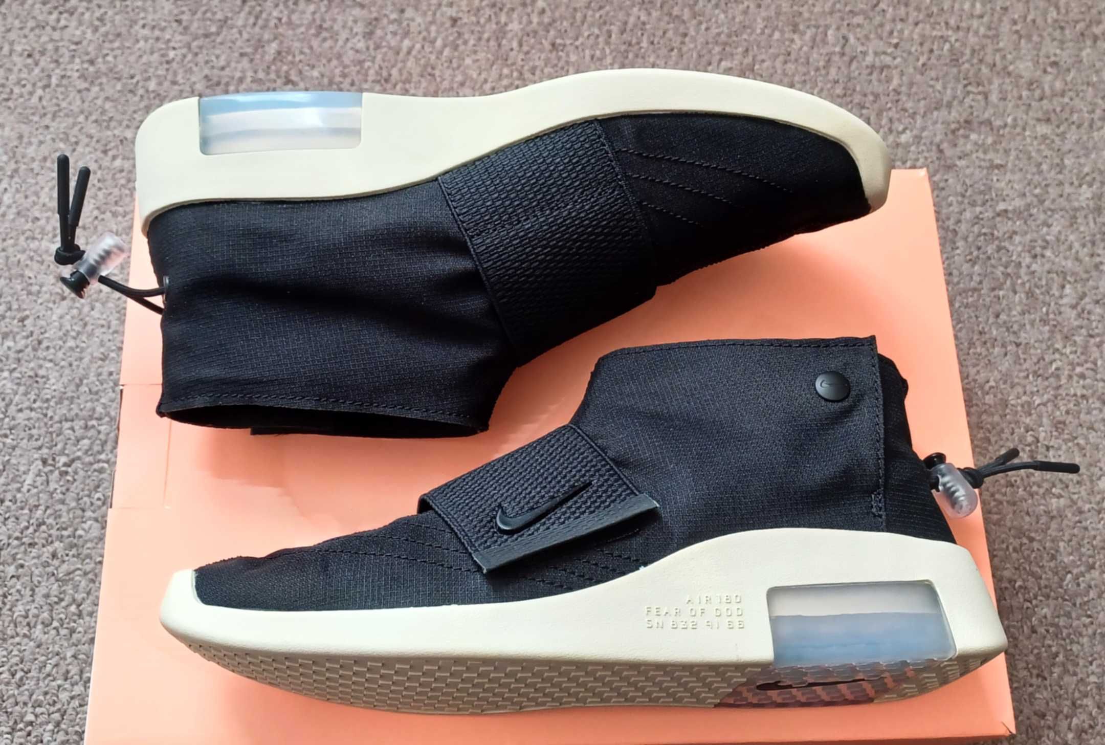 Fear Of God × Nike Air Moccasin "Black"