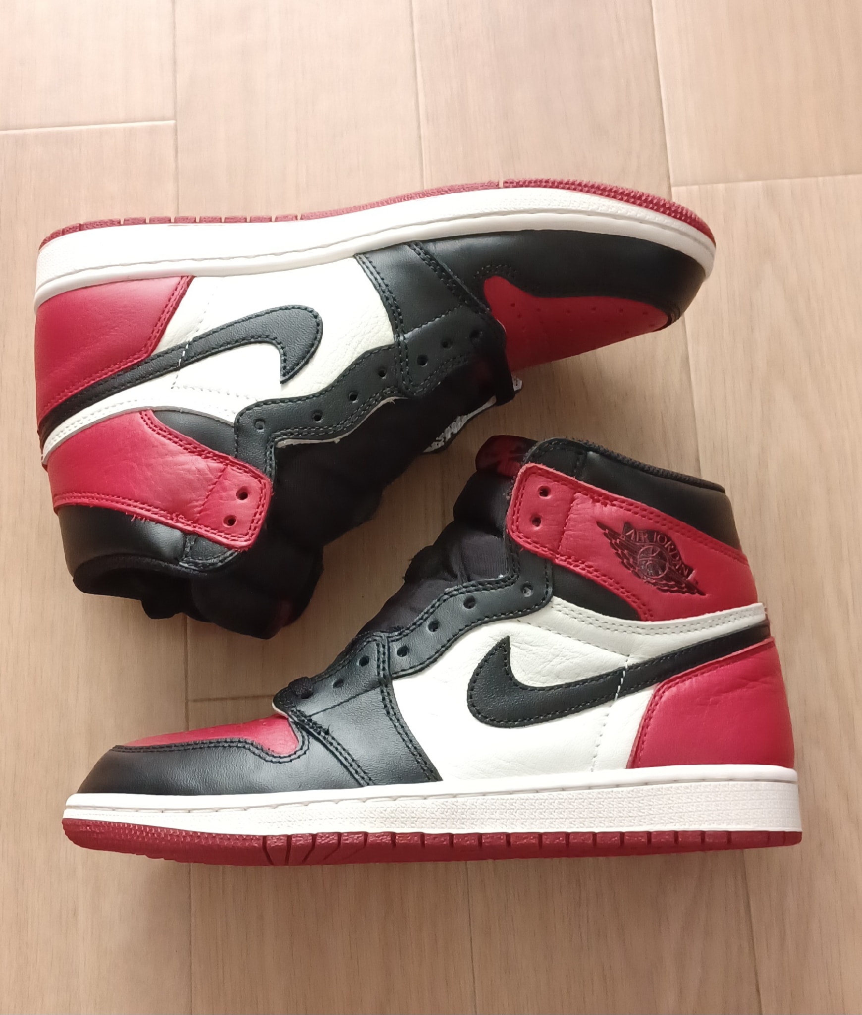 Nike Air Jordan 1 Retro High OG "Bred Toe"