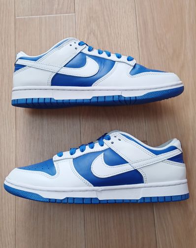 Nike Dunk Low Retro "Racer Blue and White"