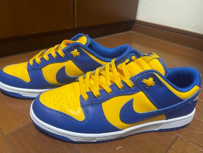 Nike Dunk Low "Blue Jay and University Gold"