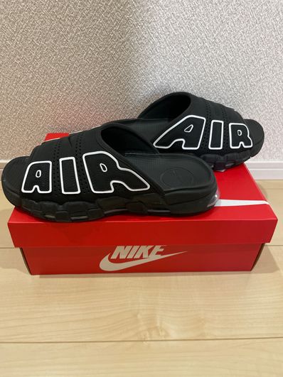 Nike Air More Uptempo Slide "Black" (DV2132-001/DV2137-001)