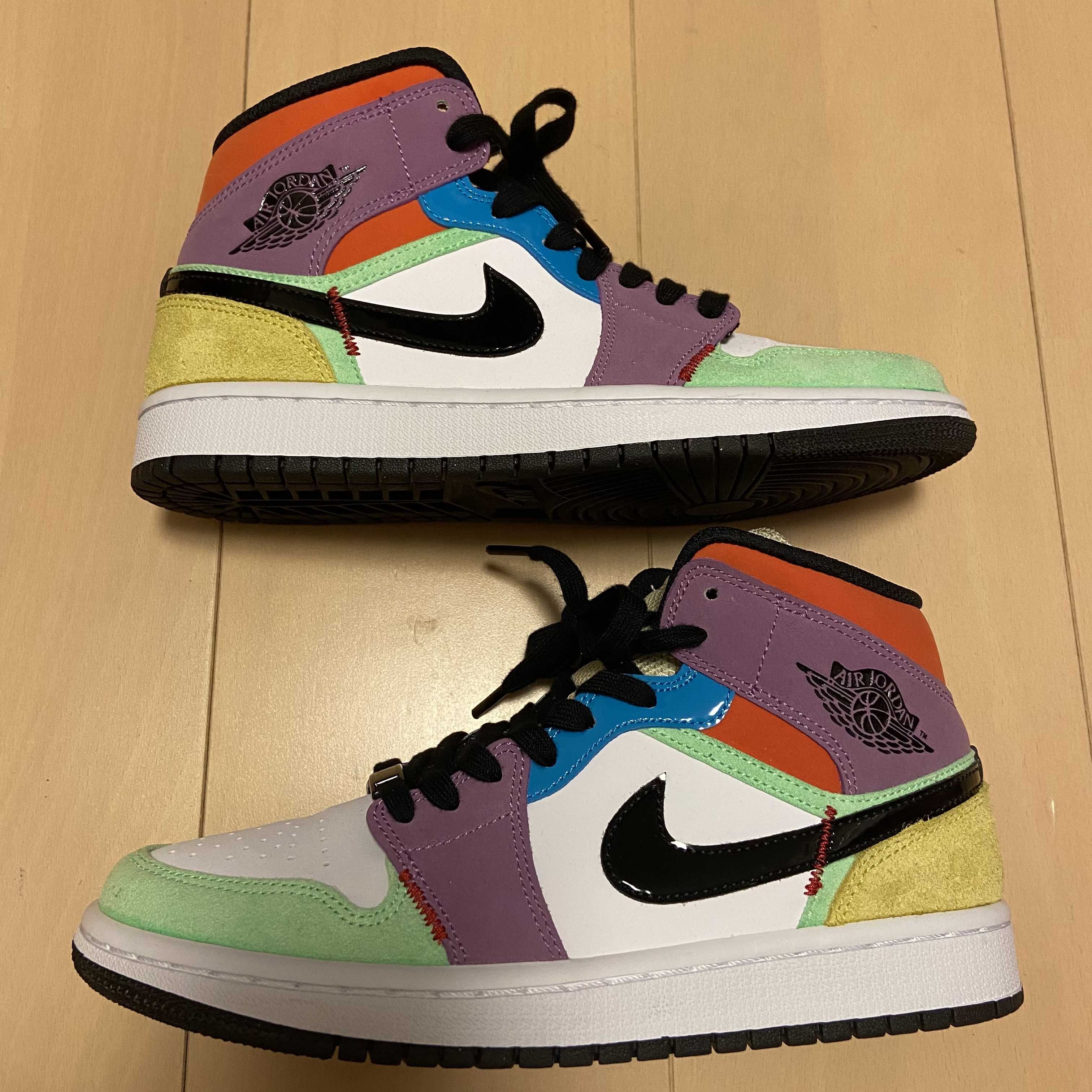 Nike Women's Air Jordan 1 Mid "Multi Color"
