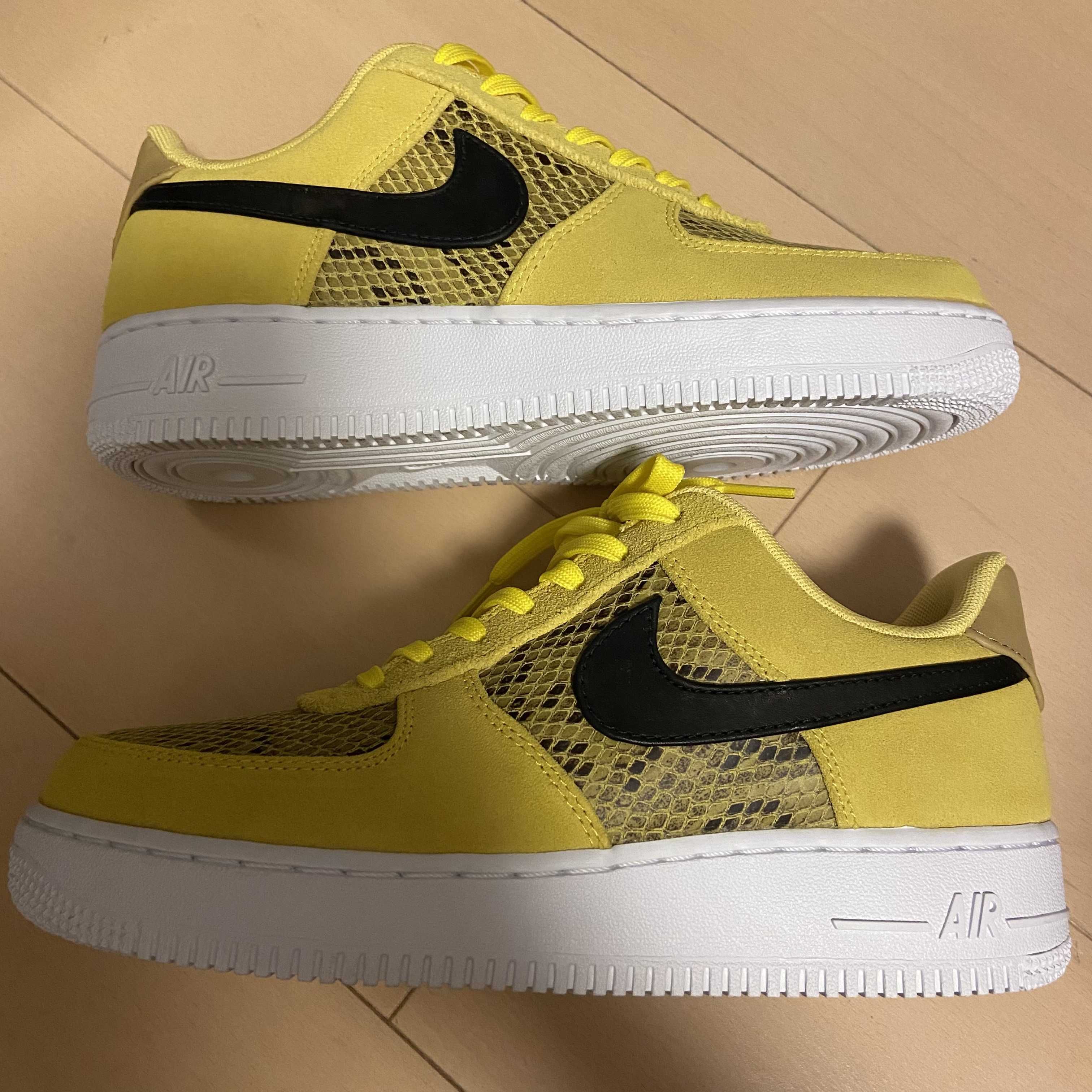 Nike Air Force 1 Low '07 "Snakeskin Yellow"