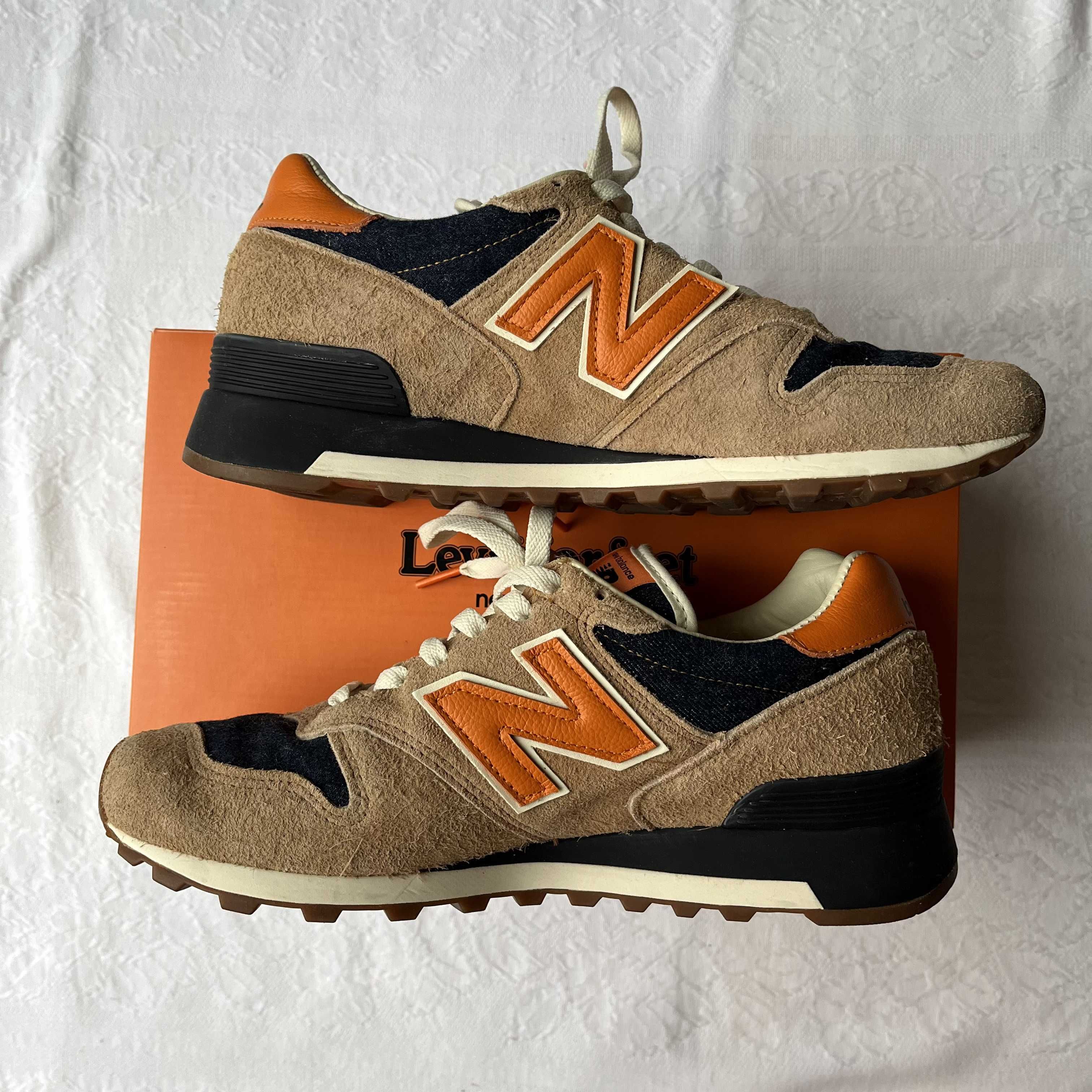Levi's × New Balance 1300 "Orange/Black"