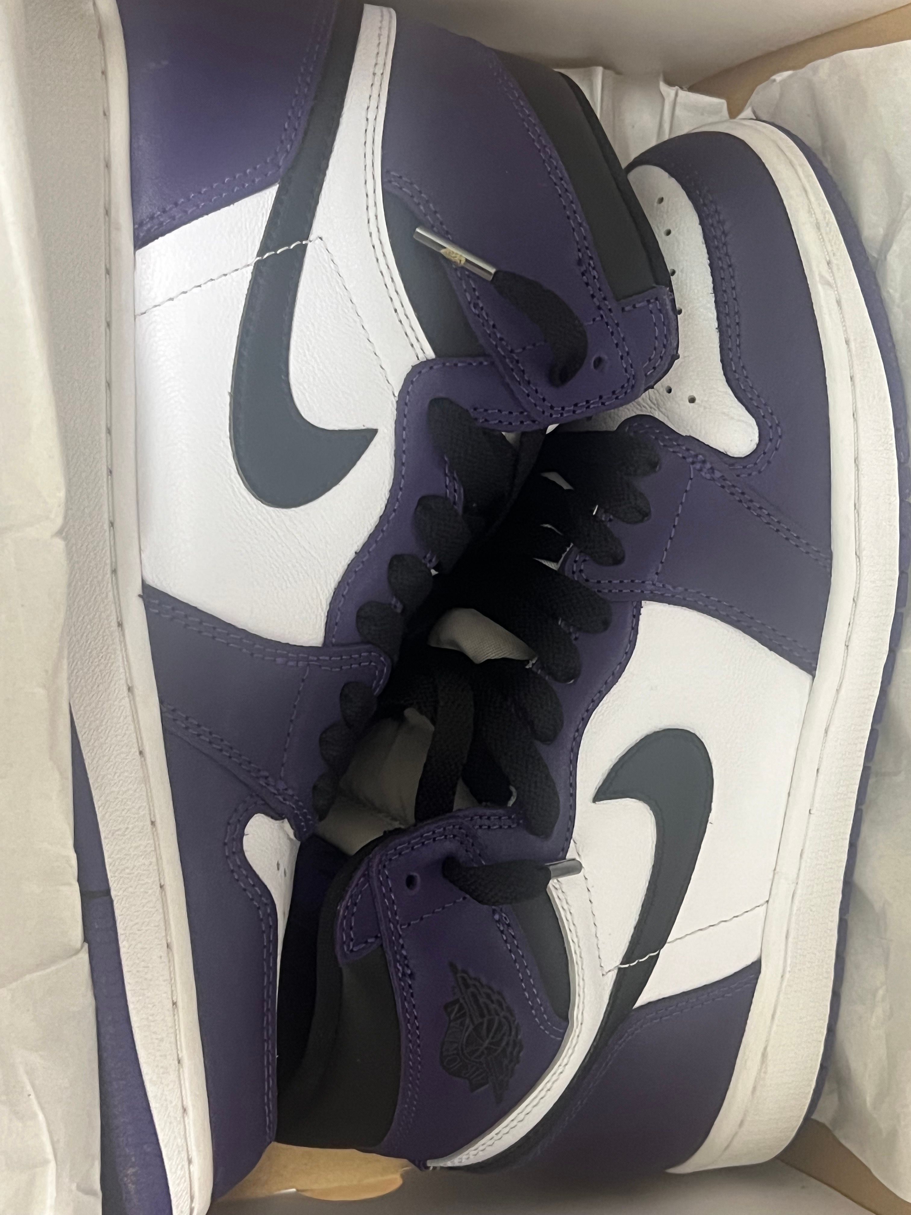 Nike Air Jordan 1 Retro High OG "Court Purple White/Black" (2020)   