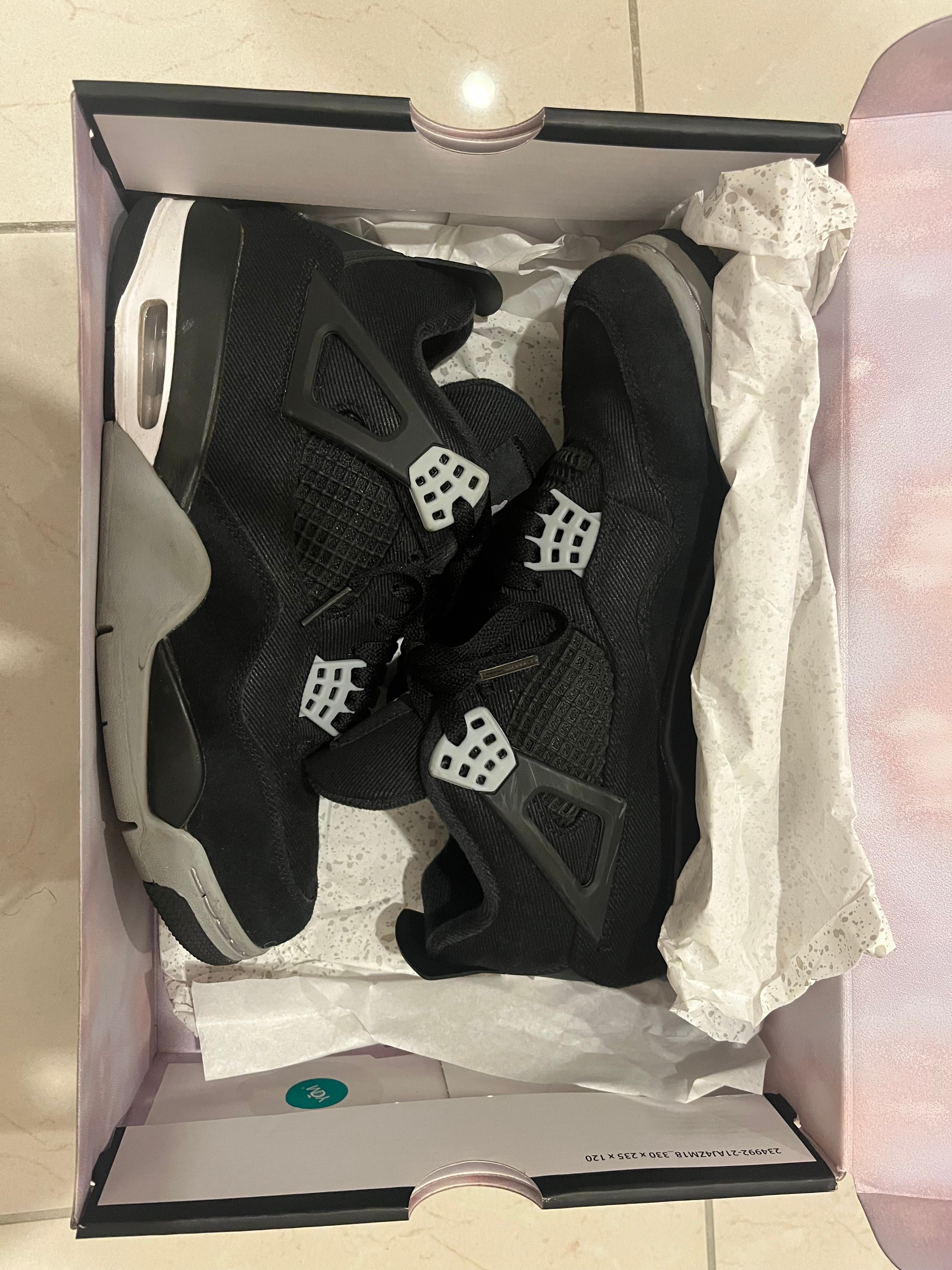 Nike Air Jordan 4 SE "Black and Light Steel"