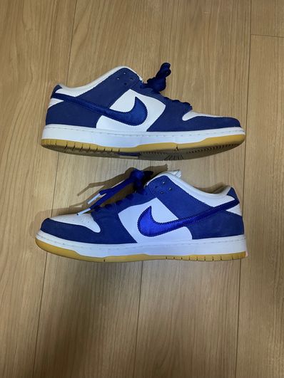 Nike SB Dunk Low "Los Angeles Dodgers/Deep Royal Blue"
