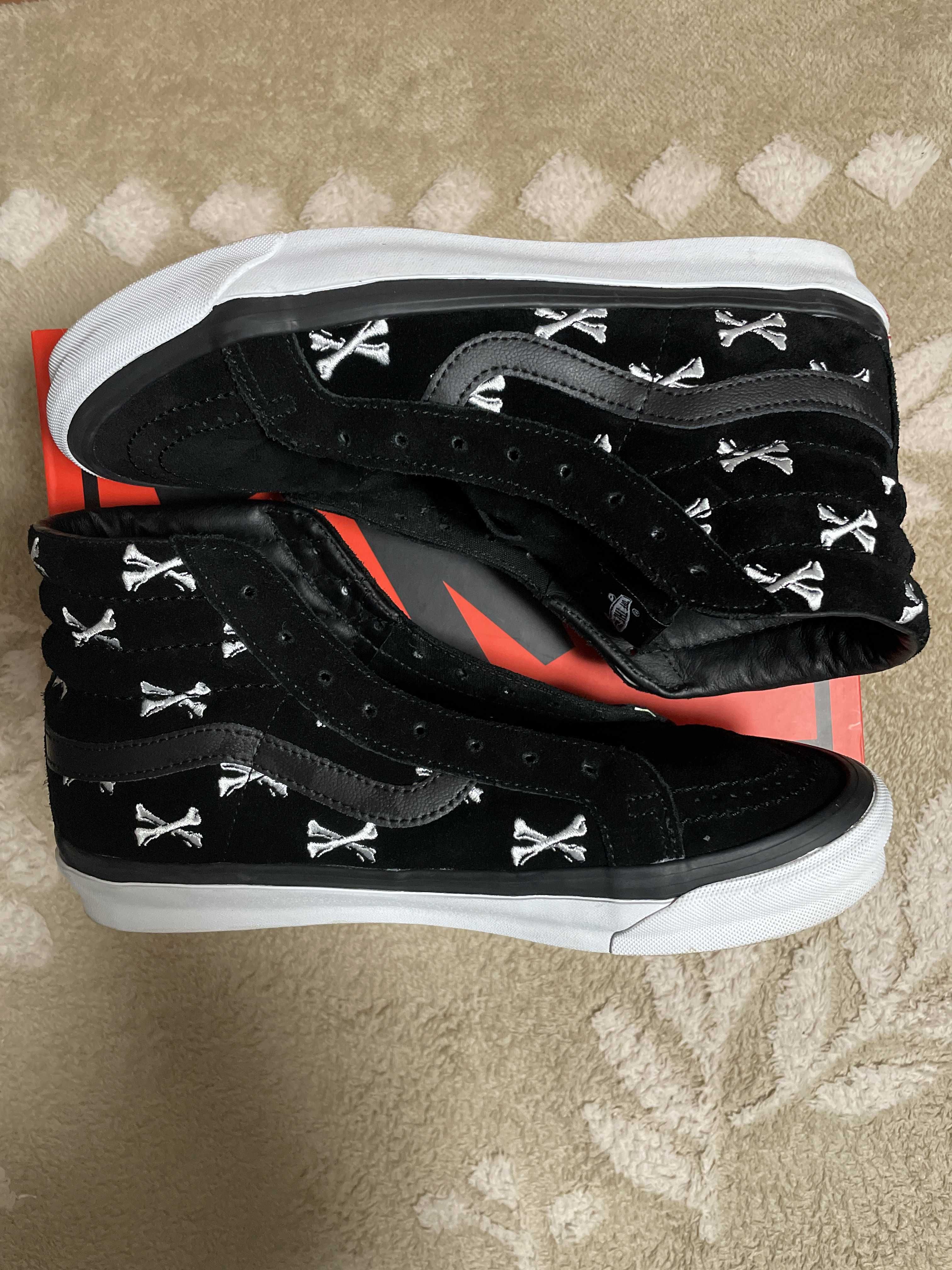 WTAPS × Vans Vault Sk8-Hi LX "Black/White"