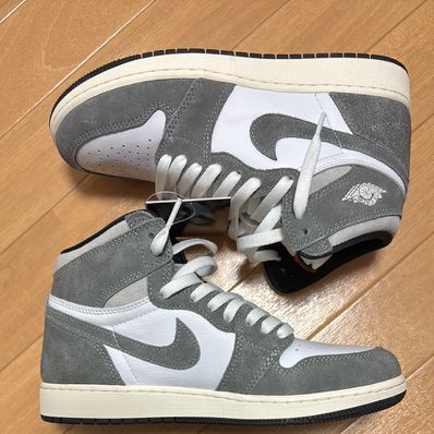 Nike GS Air Jordan 1 Retro High OG "Black and Smoke Grey"