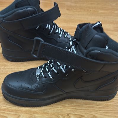Supreme × Nike Air Force 1 Mid "Black" FW24