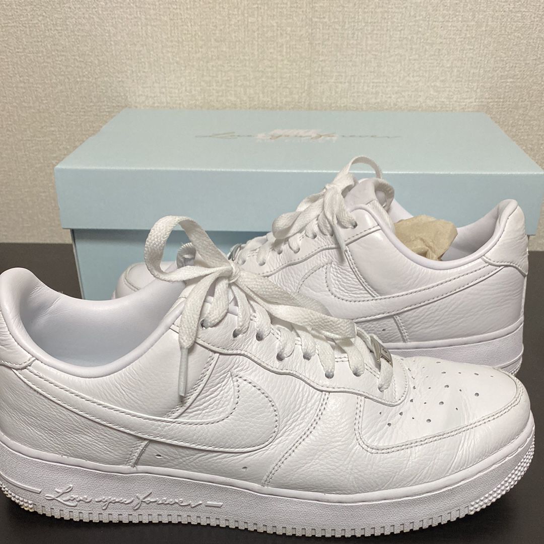 Drake NOCTA × Nike Air Force 1 Low "Love You Forver/White"