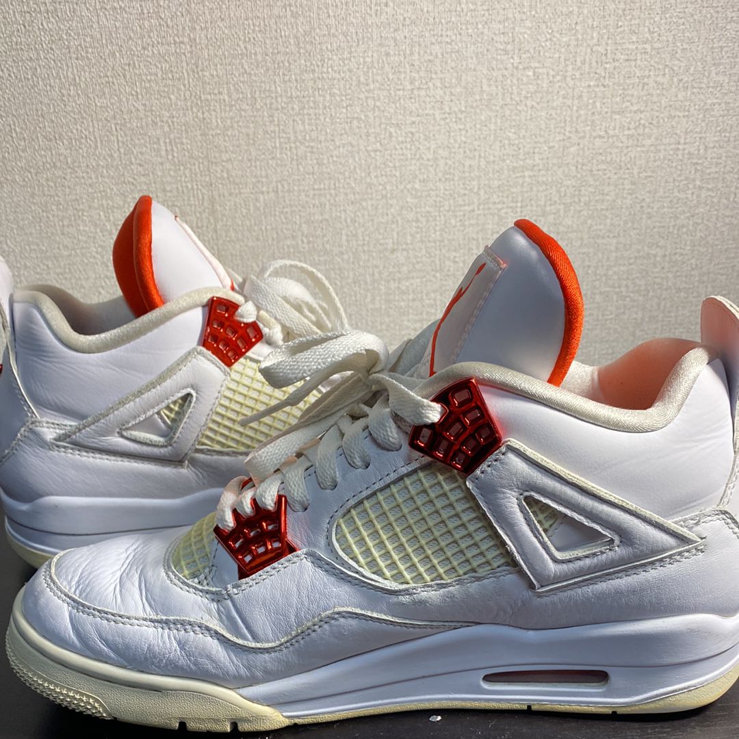 Nike Air Jordan 4 Retro "White/Team Orange"
