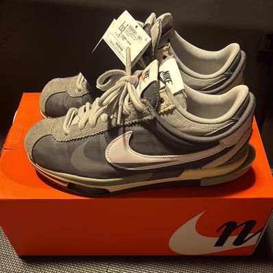 sacai × Nike Zoom Cortez "Iron Grey"