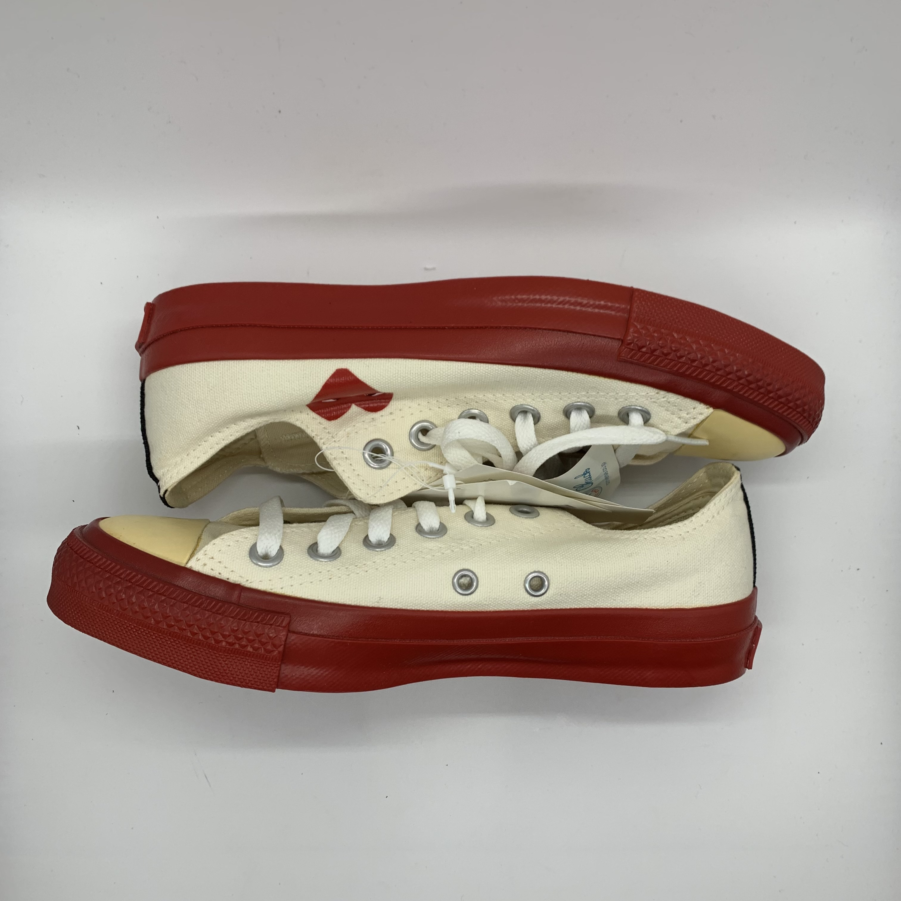 PLAY COMME des GARCONS × Converse Chuck Taylor Low "White"