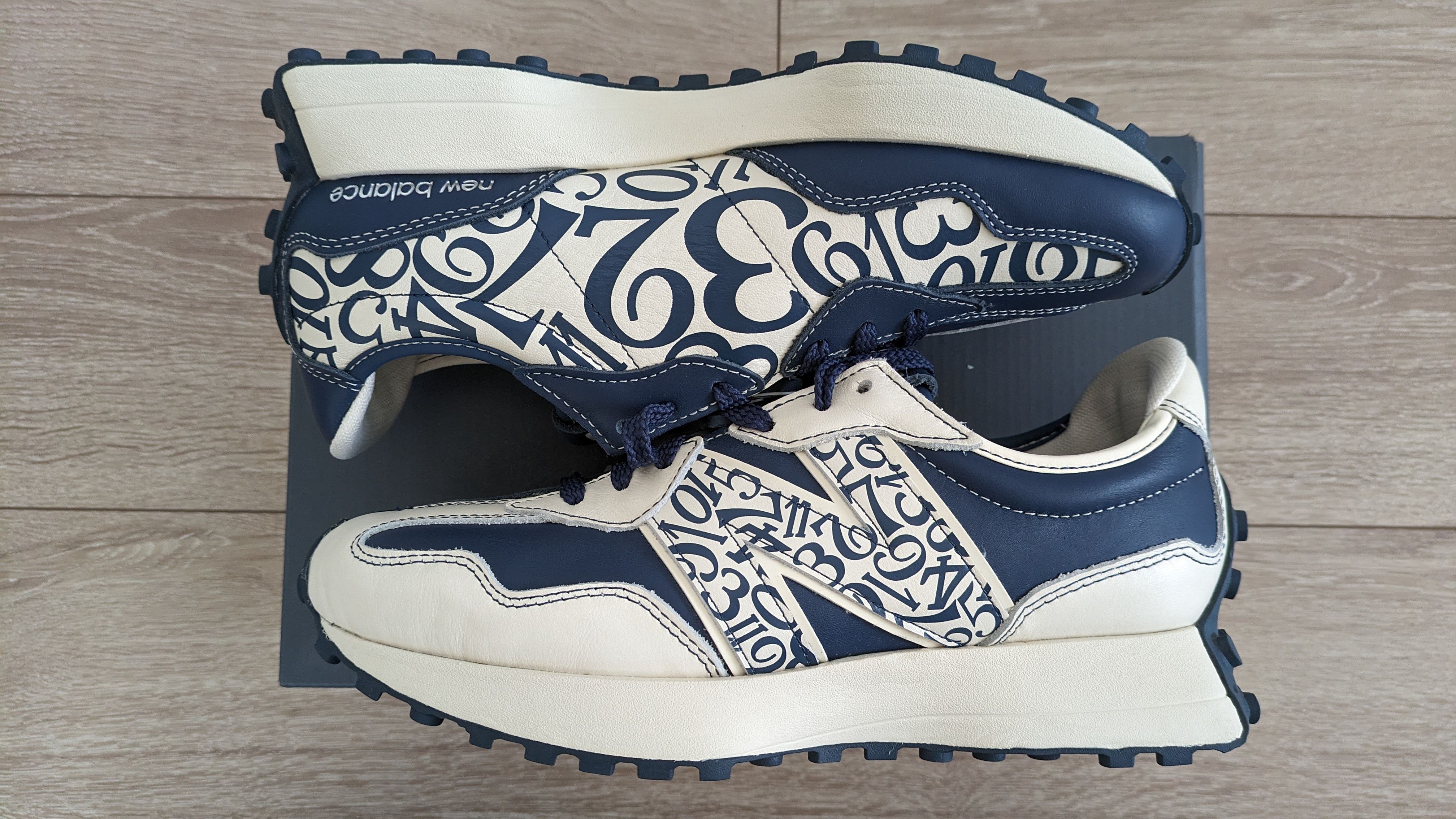 Frank Muller × New Balance 327 "Navy"