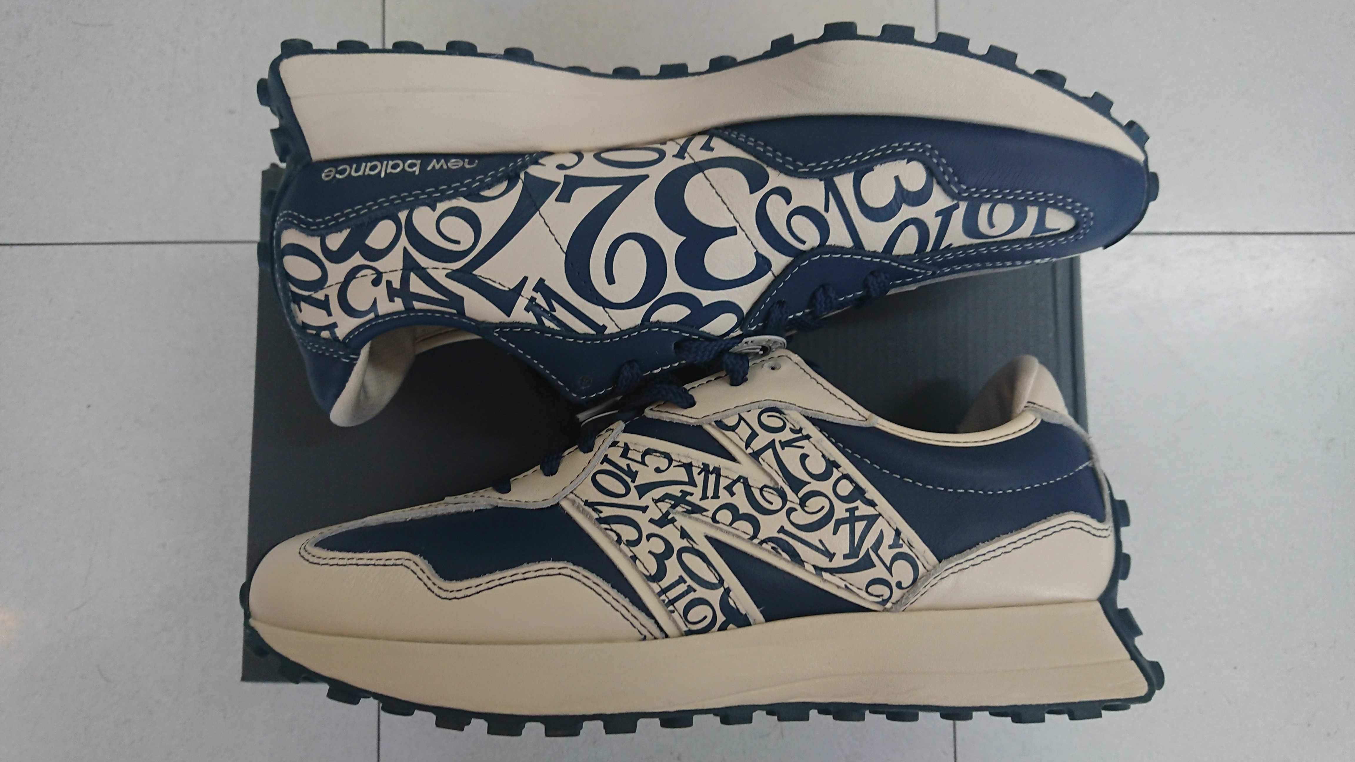 Frank Muller × New Balance 327 "Navy"