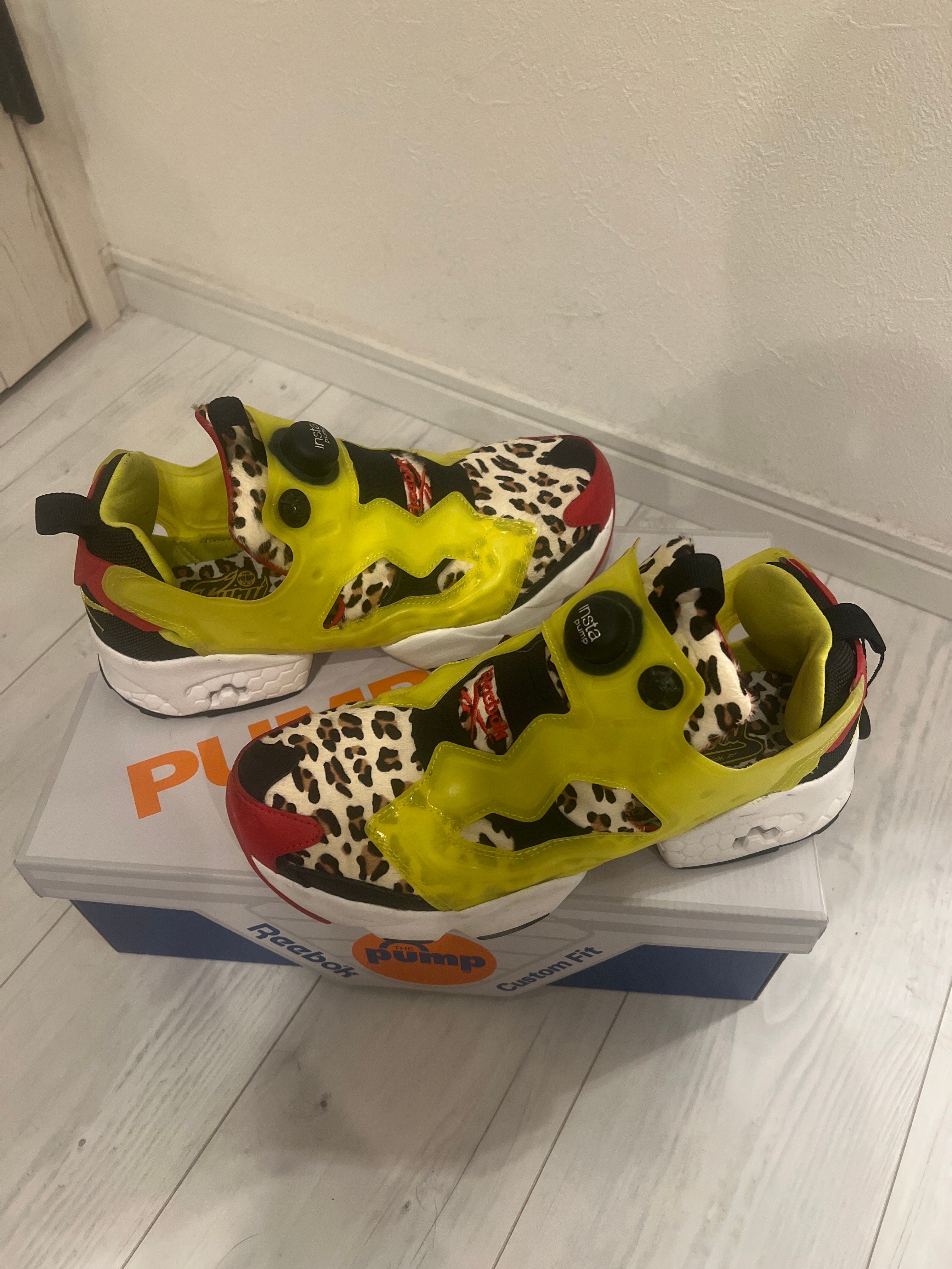 REEBOK × ATMOS INSTAPUMP FURY "CITRON ANIMAL"