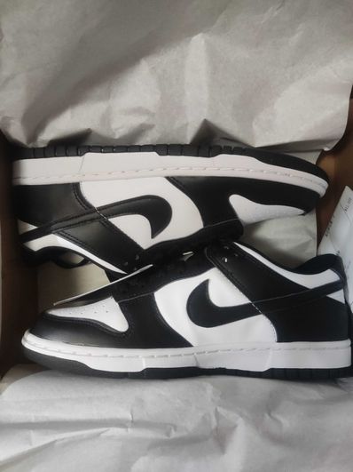 Nike GS Dunk Low "White/Black"