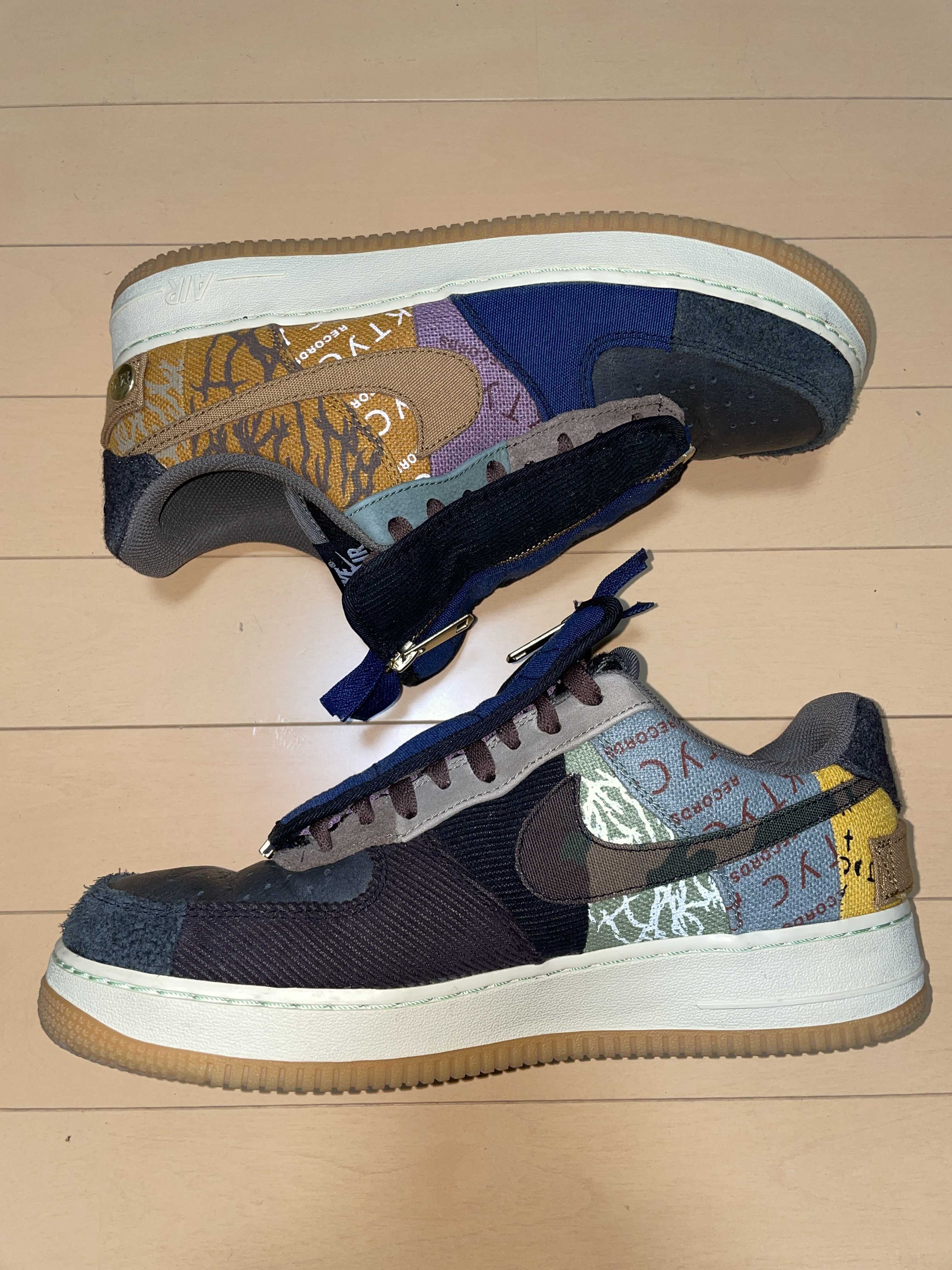 Travis Scott × Nike Air Force 1 Low Cactus Jack "Multi Color"