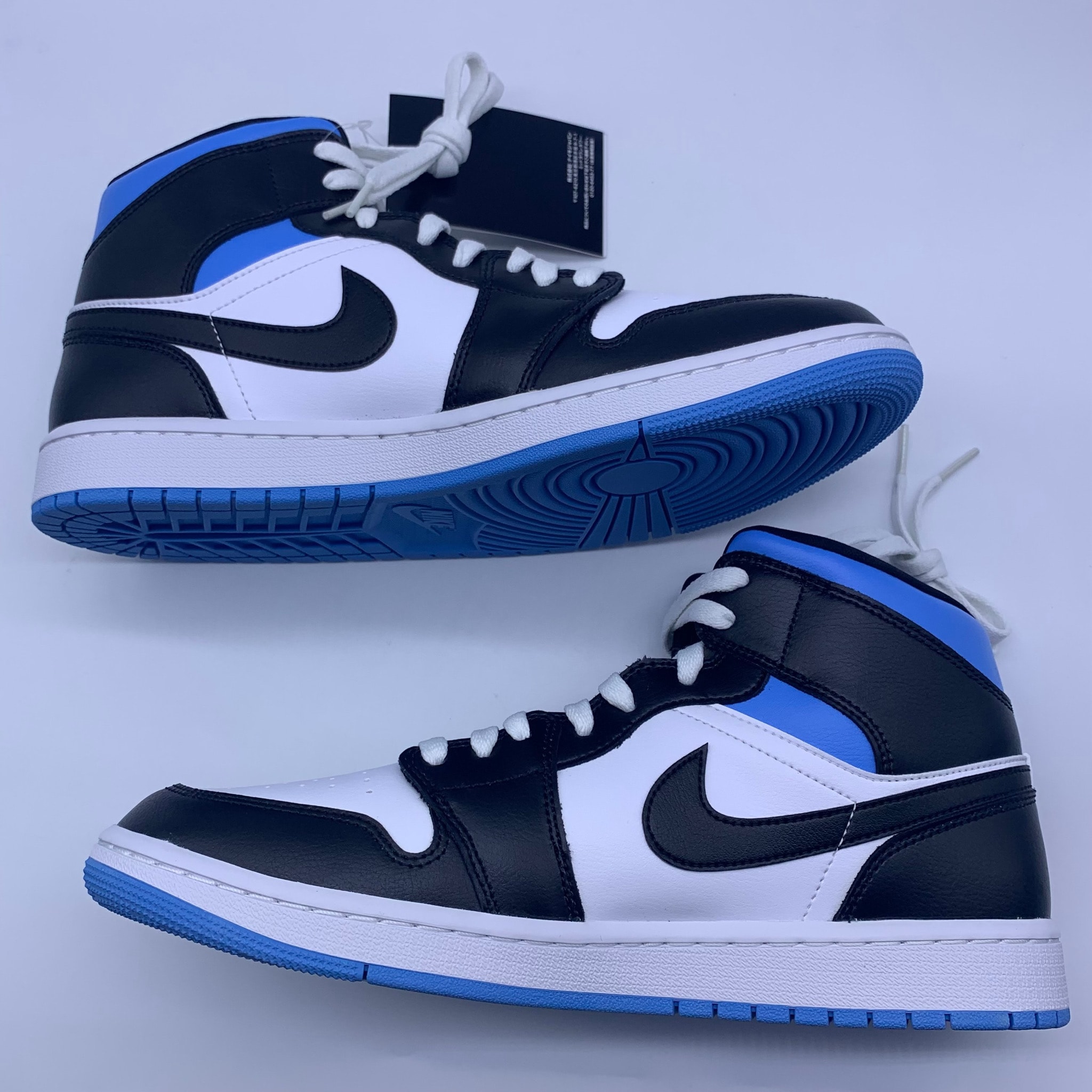Nike Women's Air Jordan 1 Mid "Black/University Blue"