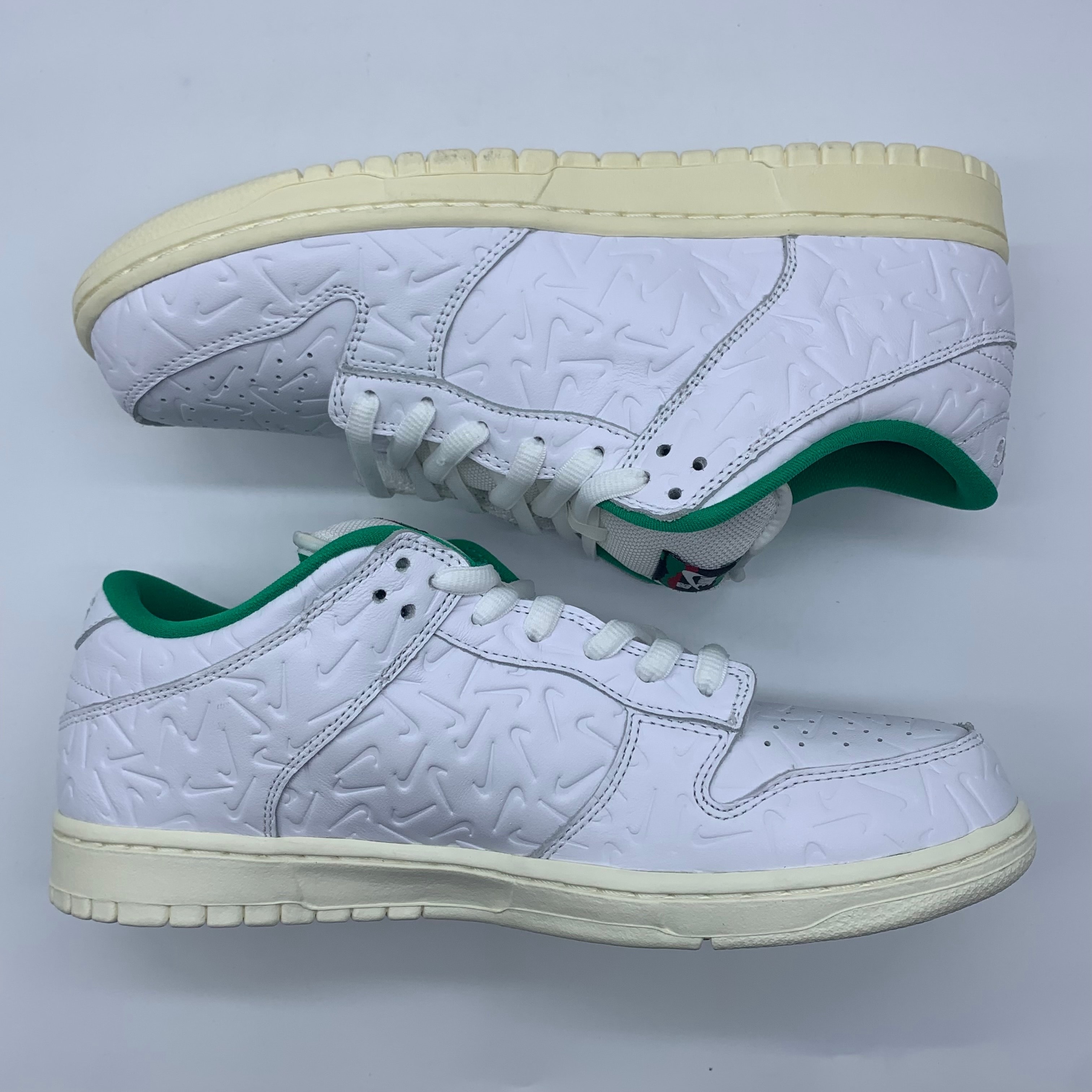 BEN-G × Nike SB Dunk Low "White/Green"