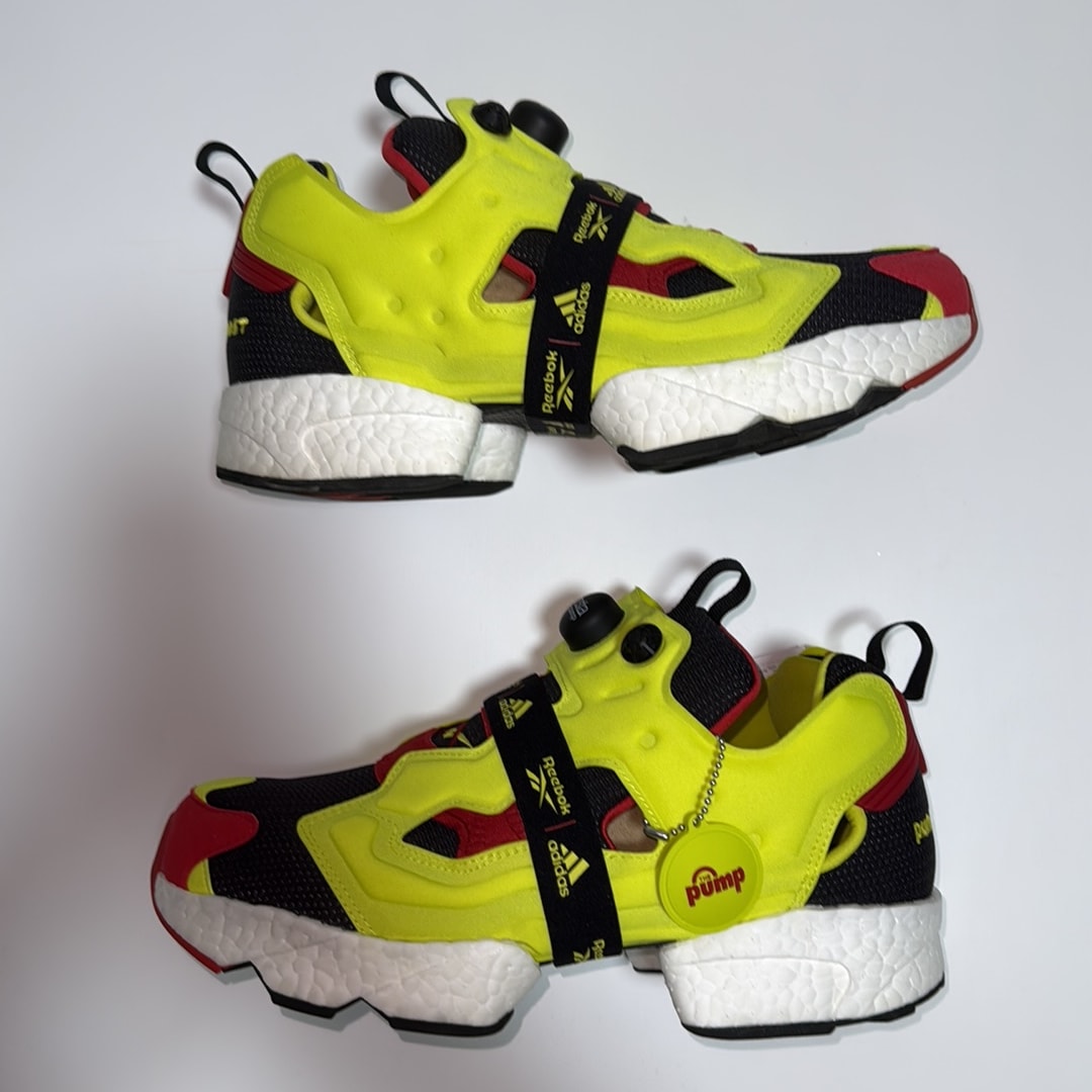 ADIDAS × REEBOK INSTAPUMP FURY BOOST OG  "YELLOW/RED"