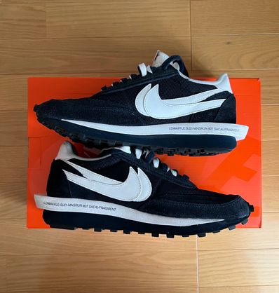 Fragment × sacai × Nike LD Waffle "Blackended Blue"