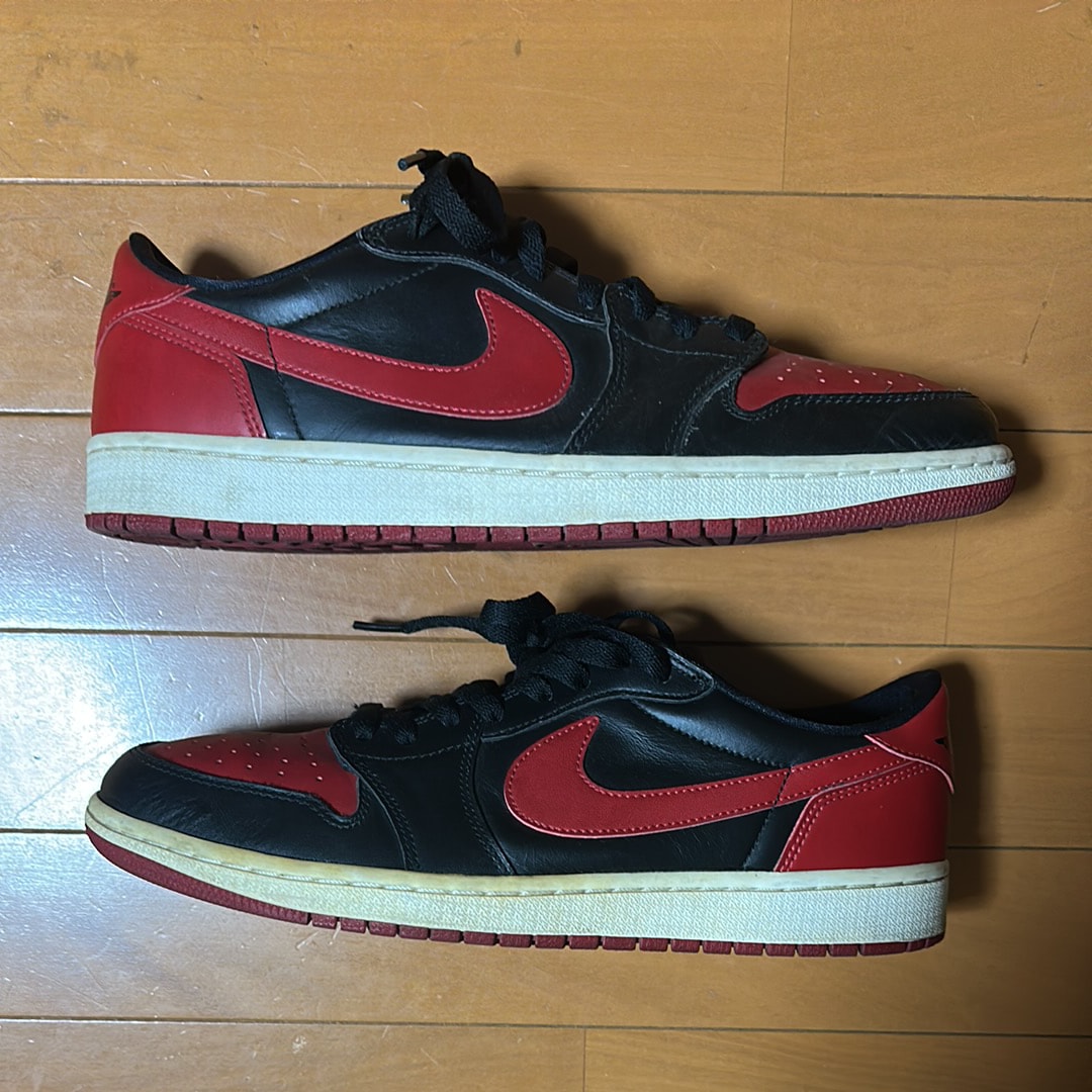 NIKE AIR JORDAN 1 RETRO LOW BRED (2015)