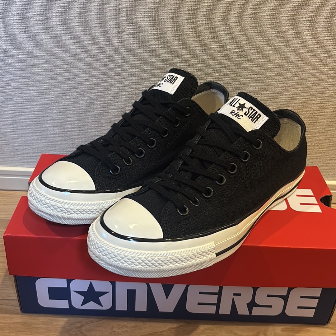 RHC Ron Herman × Converse All Star Aged OX "Charcoal Gray"