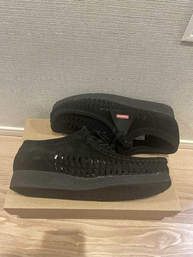 Clarks × Supreme Wallabee "Black"