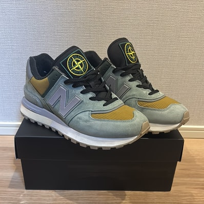 Stone Island × New Balance 574 Legacy "Green Clay"