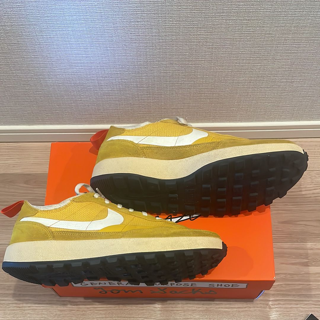 Tom Sachs × NikeCraft Women's General Purpose Shoe "Yellow / Archive"