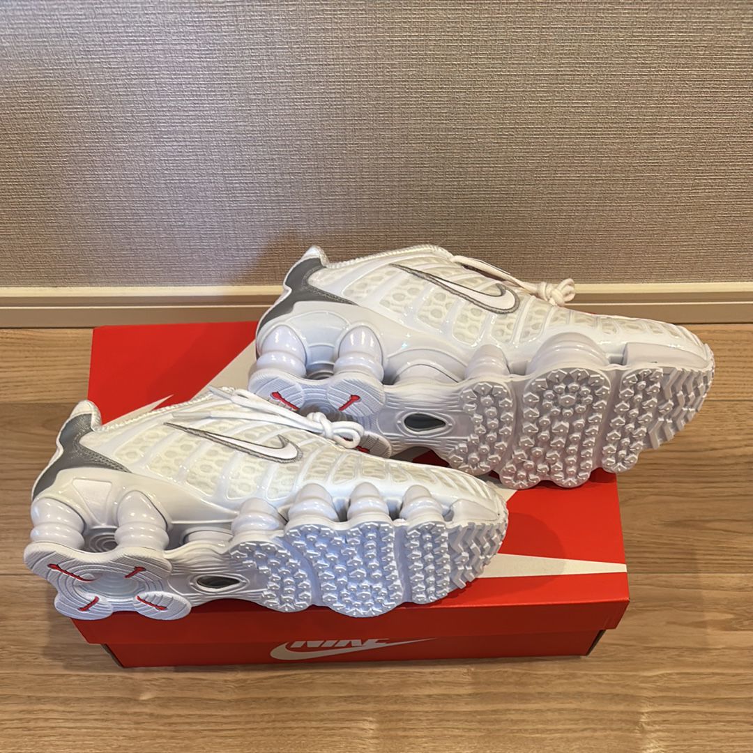 Nike Women's Shox TL "White and Max Orange"