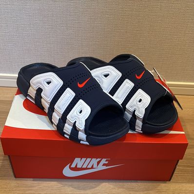 Nike Air More Uptempo Slide "Olympic" (2024) (FQ8700-400/FQ8699-400)
