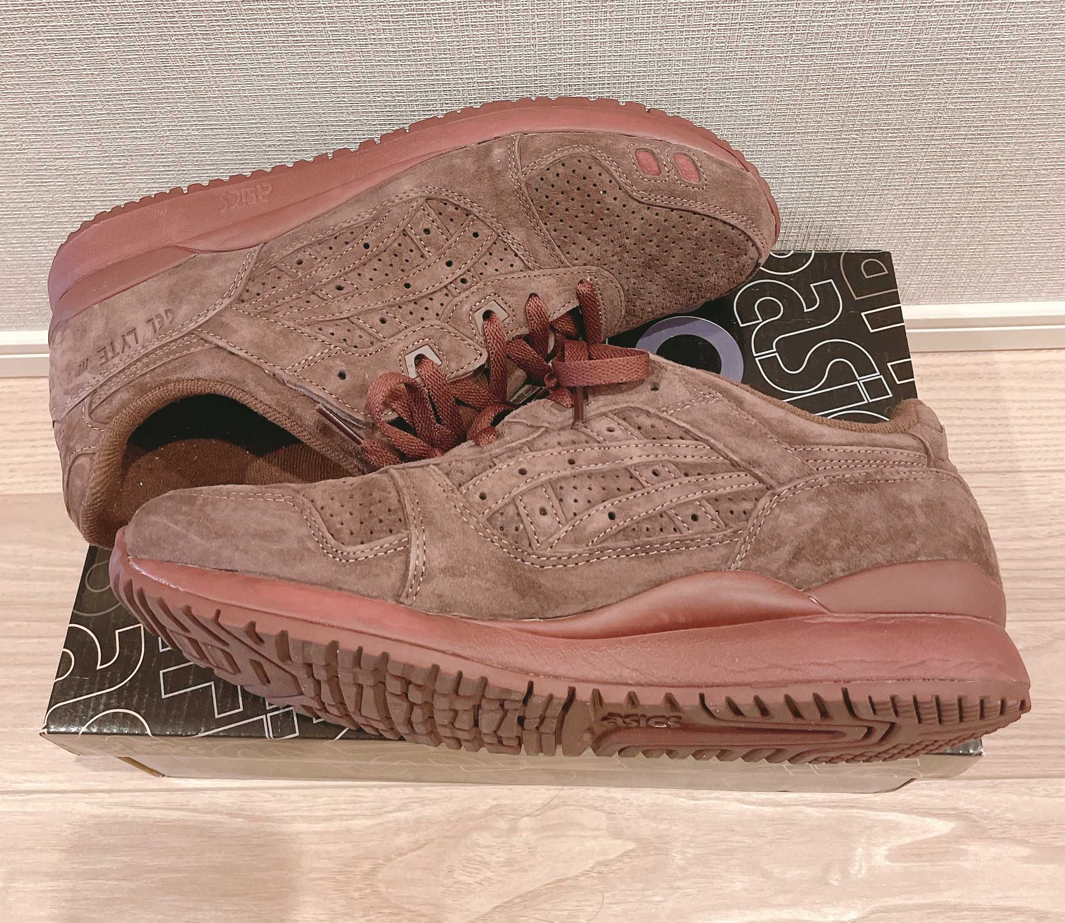 RONNIE FIEG × ASICS GEL-LYTE III "THE PALETTE" "SADDLE"