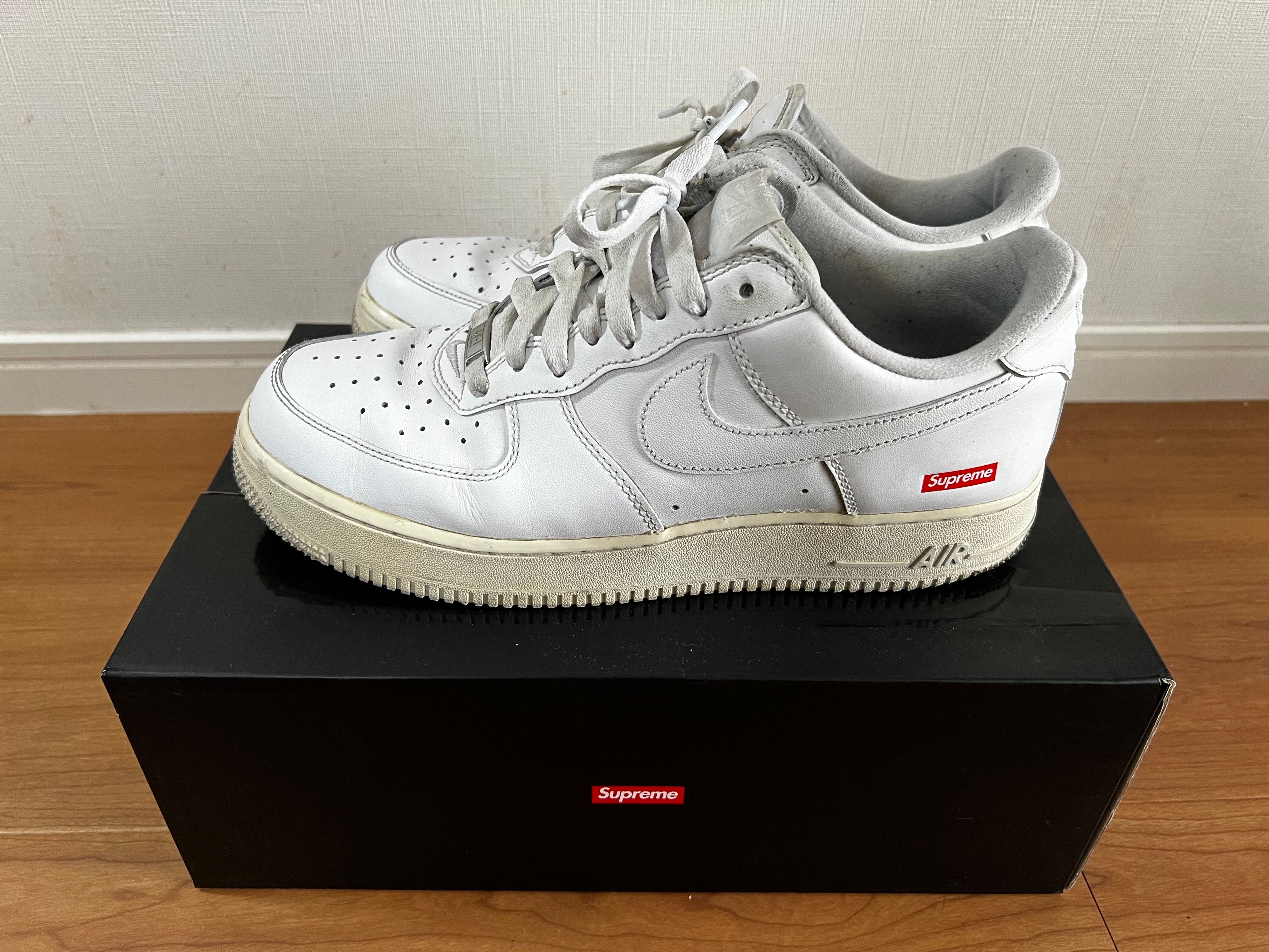 Supreme × Nike Air Force 1 Low "White"