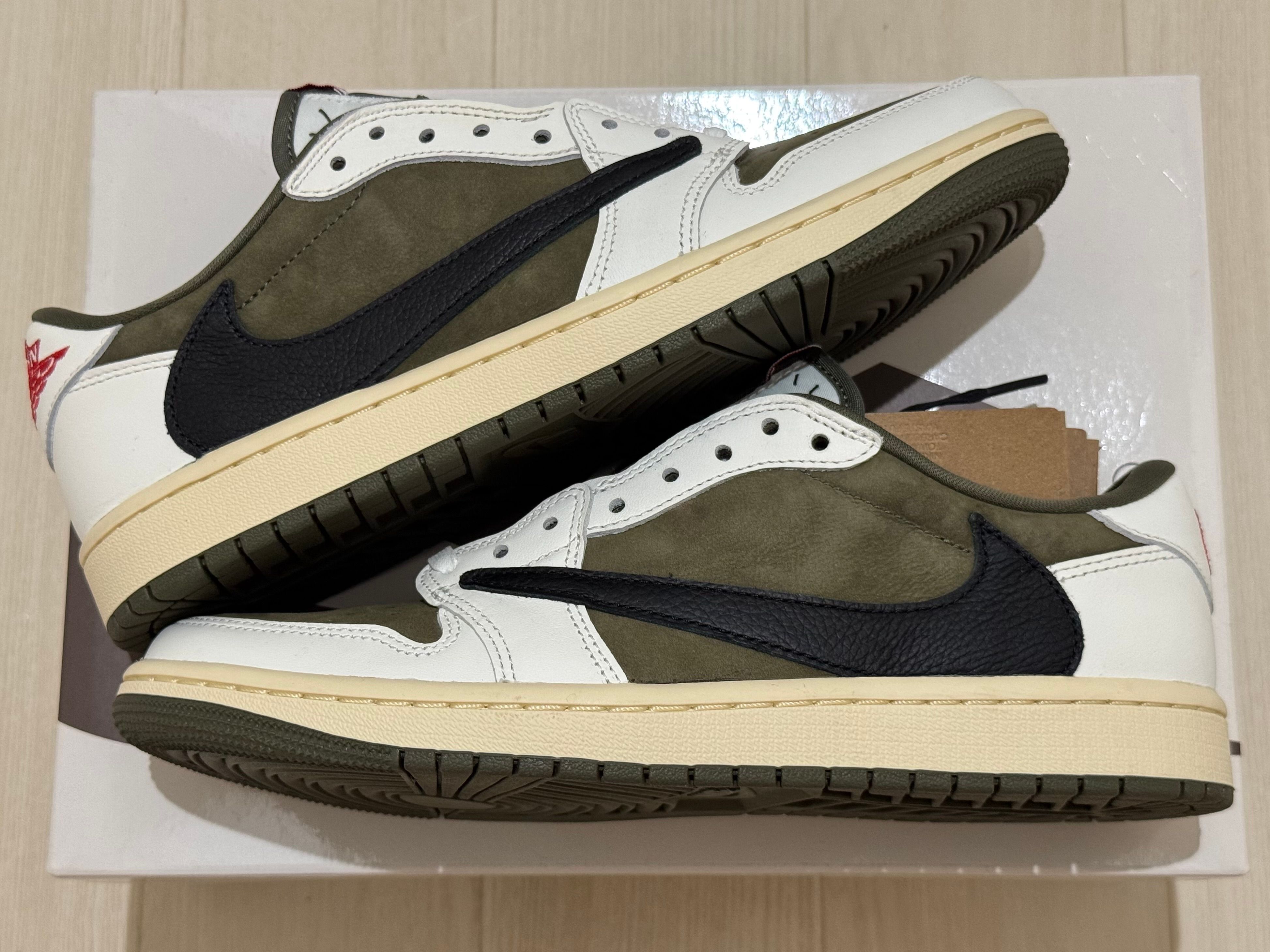 Travis Scott × Nike Air Jordan 1 Low OG SP "Reverse Olive"