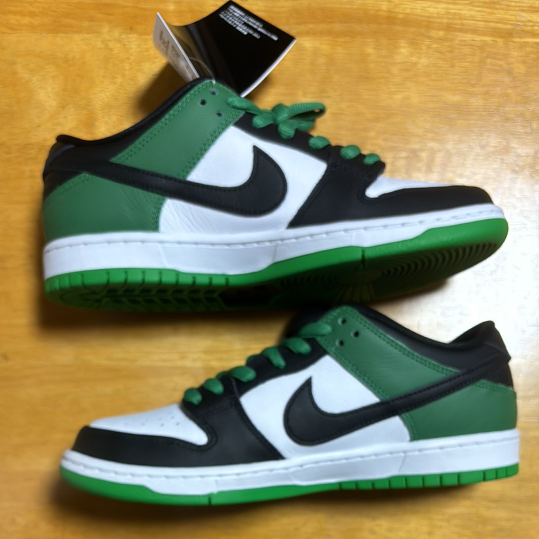 Nike SB Dunk Low Pro "Black and Classic Green"