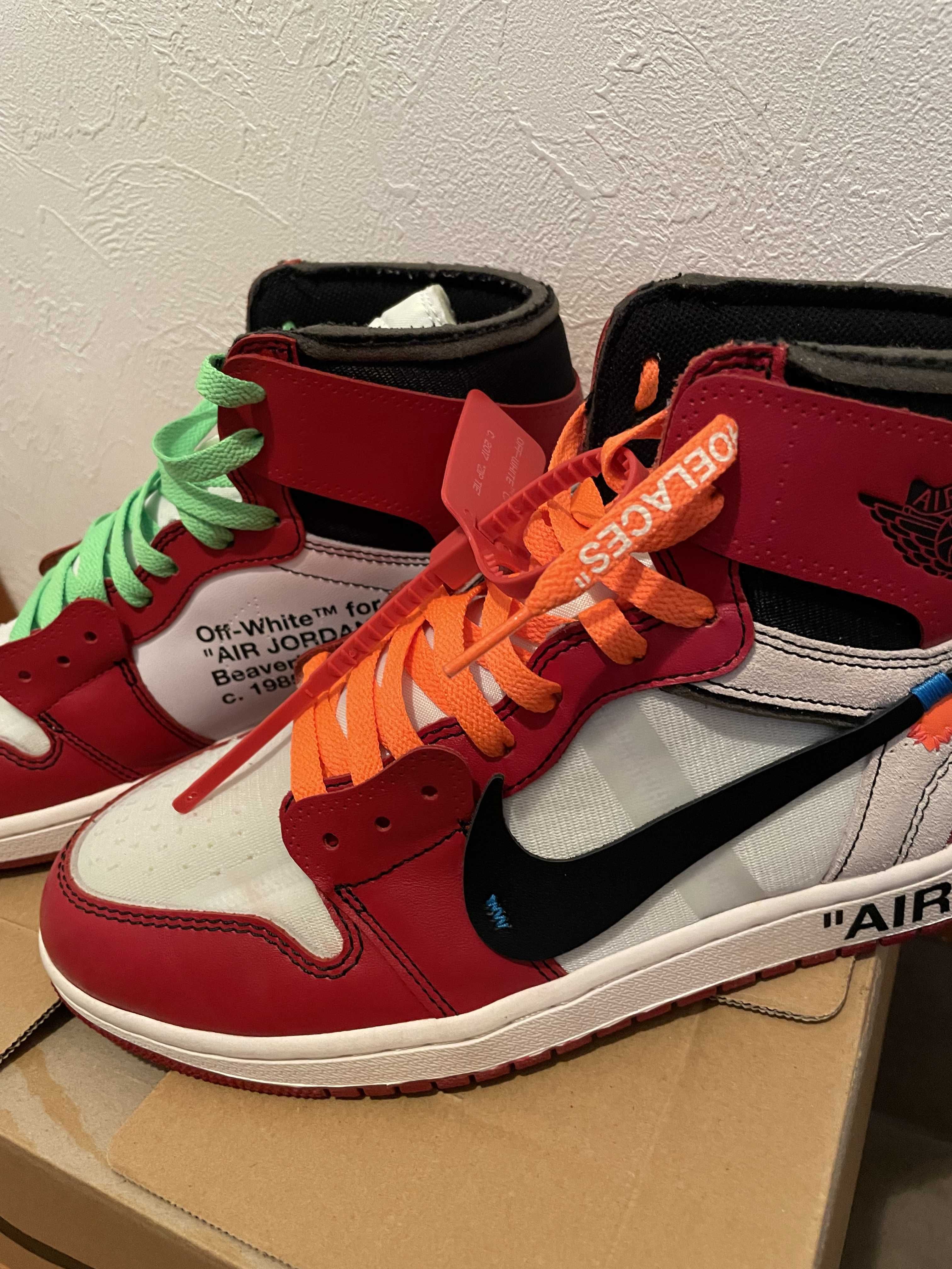 Off-White × Nike Air Jordan 1 Retro High The Ten "Chicago"