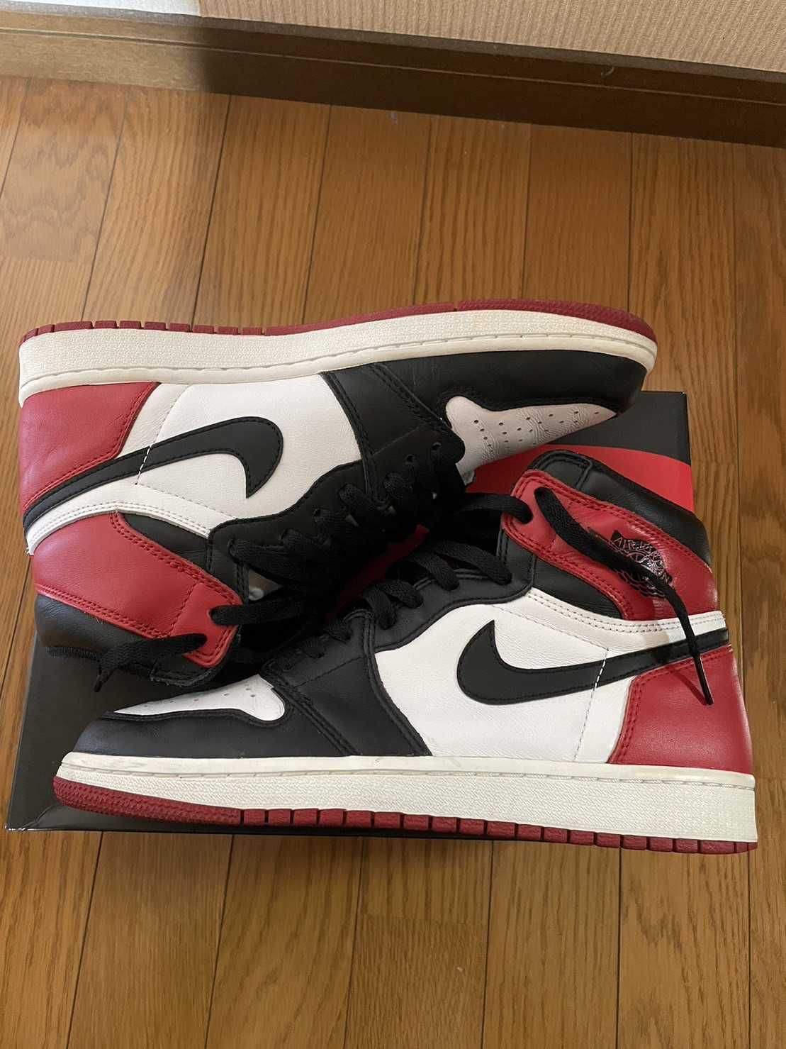 Nike Air Jordan 1 Retro High OG "Black Toe"(2016)