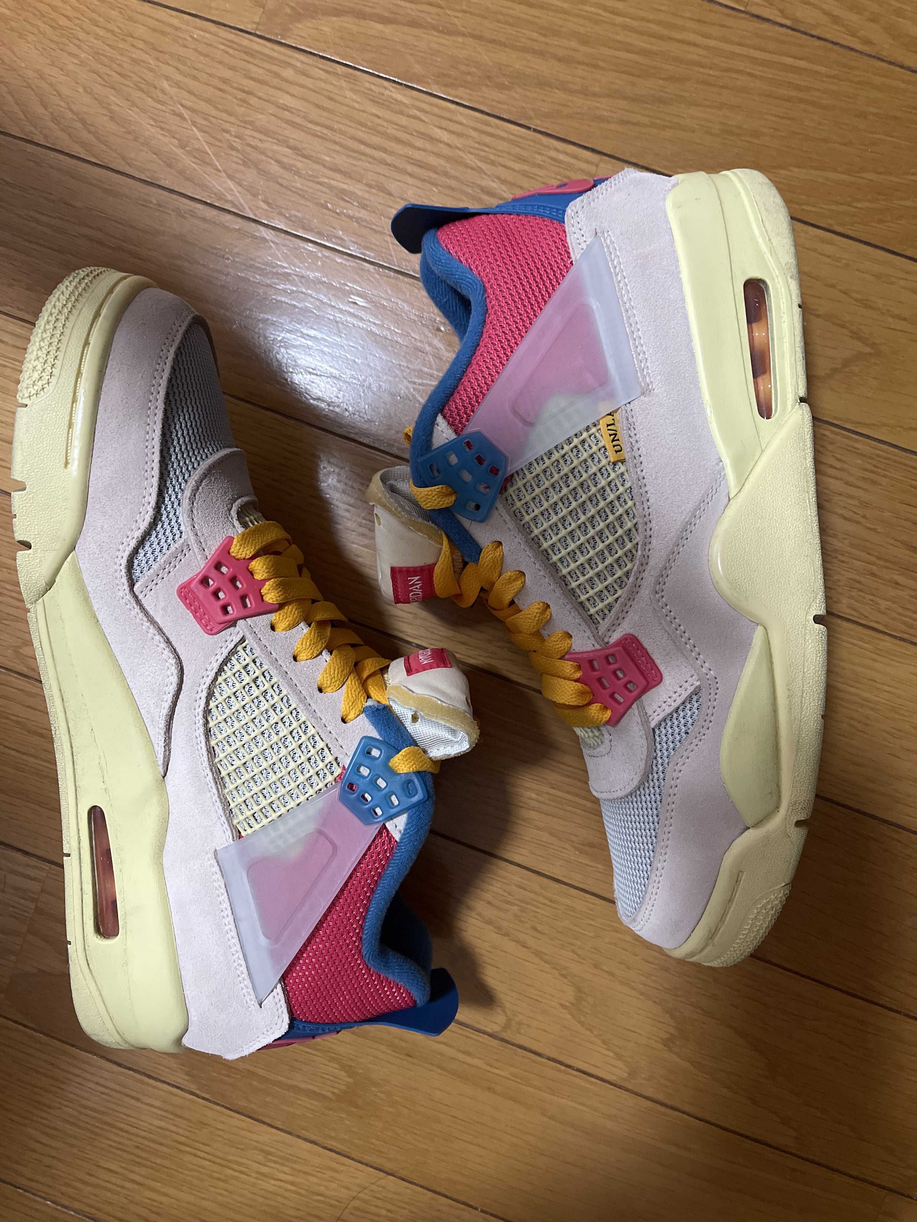 UNION × Nike Air Jordan 4 SP "Guava Ice/Light Fusion Red"