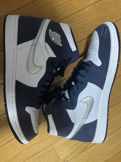 Nike Air Jordan 1 High OG CO.JP "White/Midnight Navy" (2020)(ブリーフケースなし)